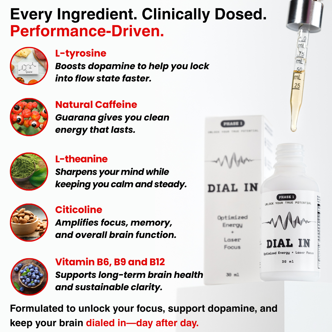 DIAL IN Nootropic Drops