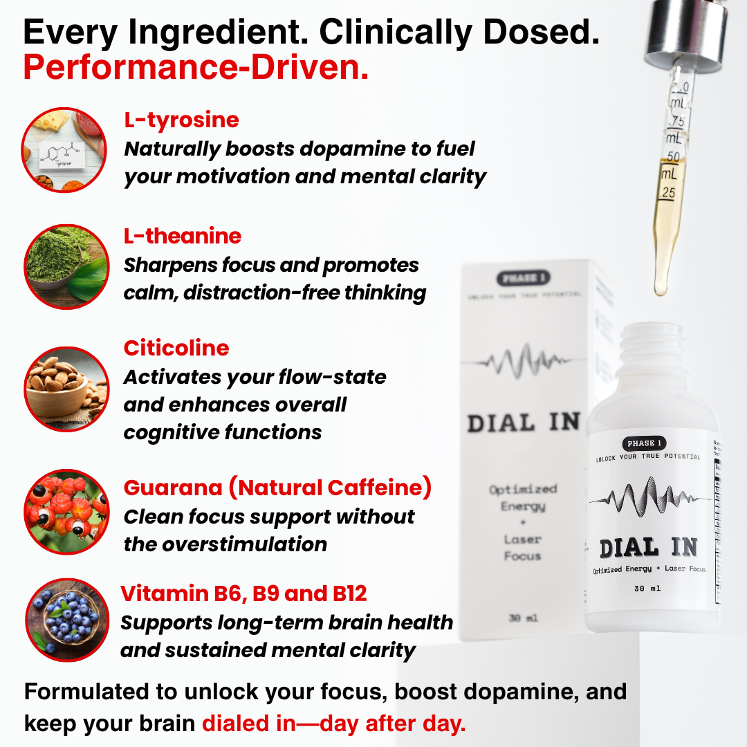 DIAL IN Nootropic Drops