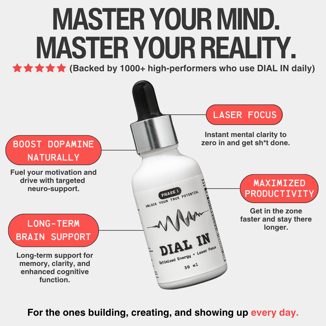 DIAL IN Nootropic Drops