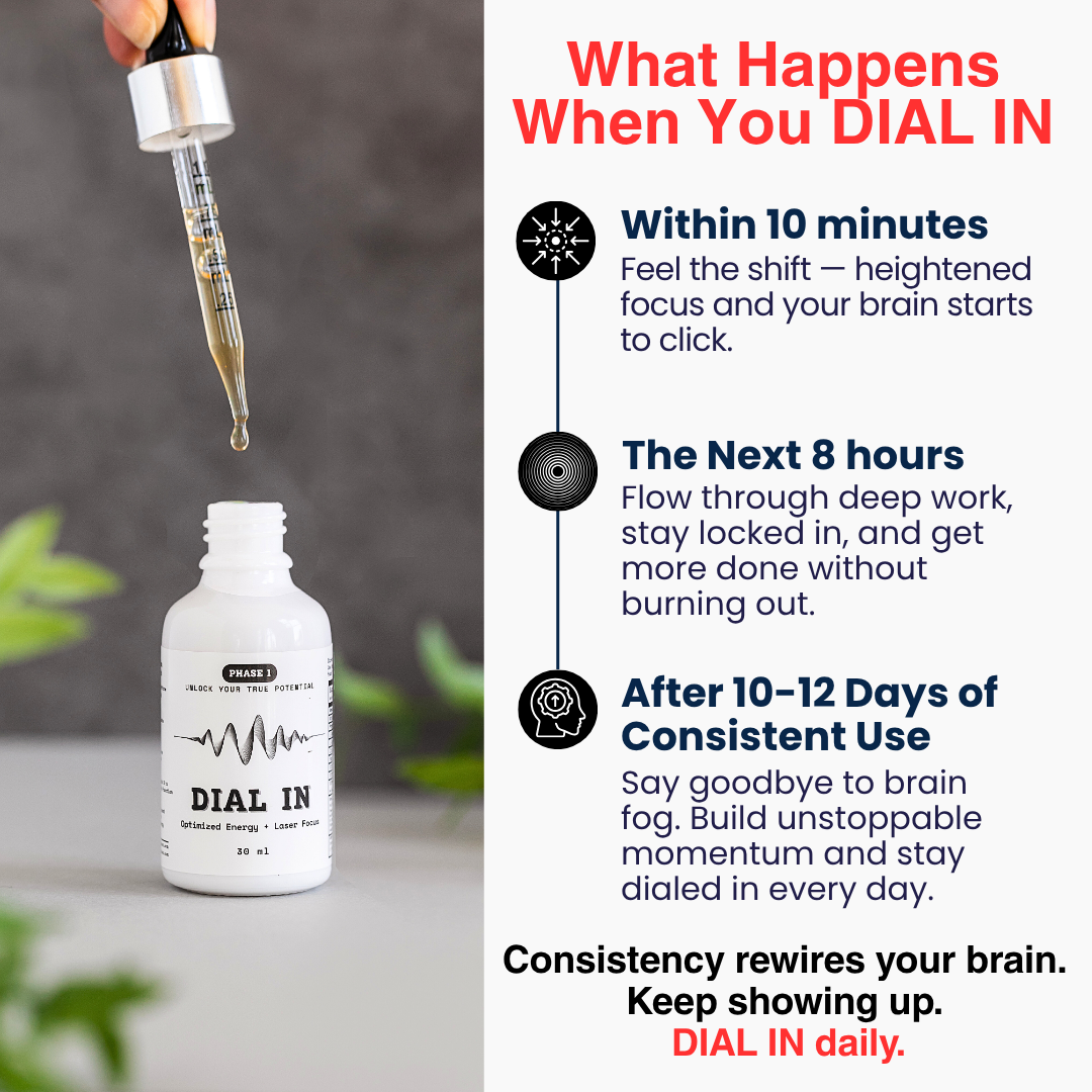 DIAL IN Nootropic Drops