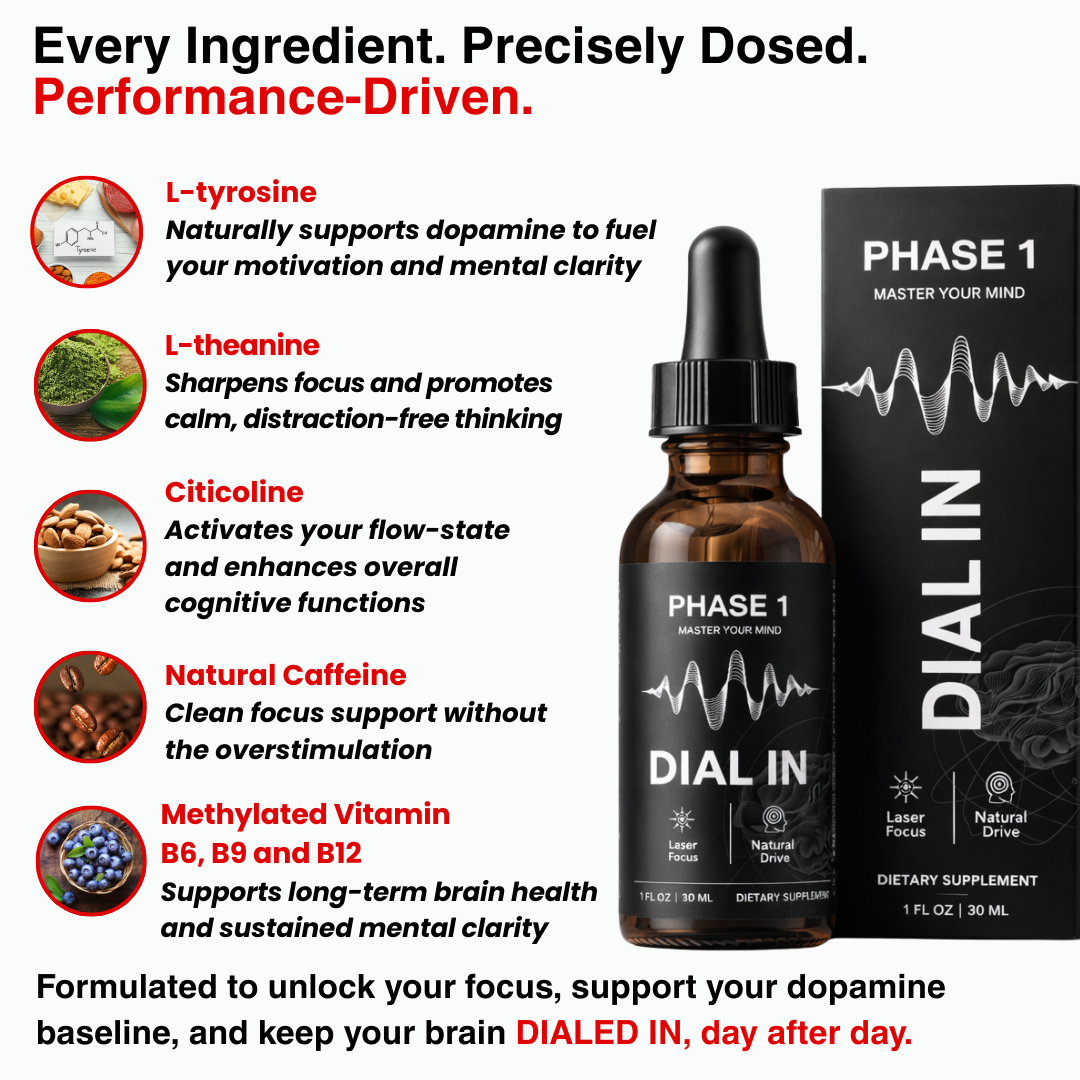 DIAL IN | Natural Dopamine Support