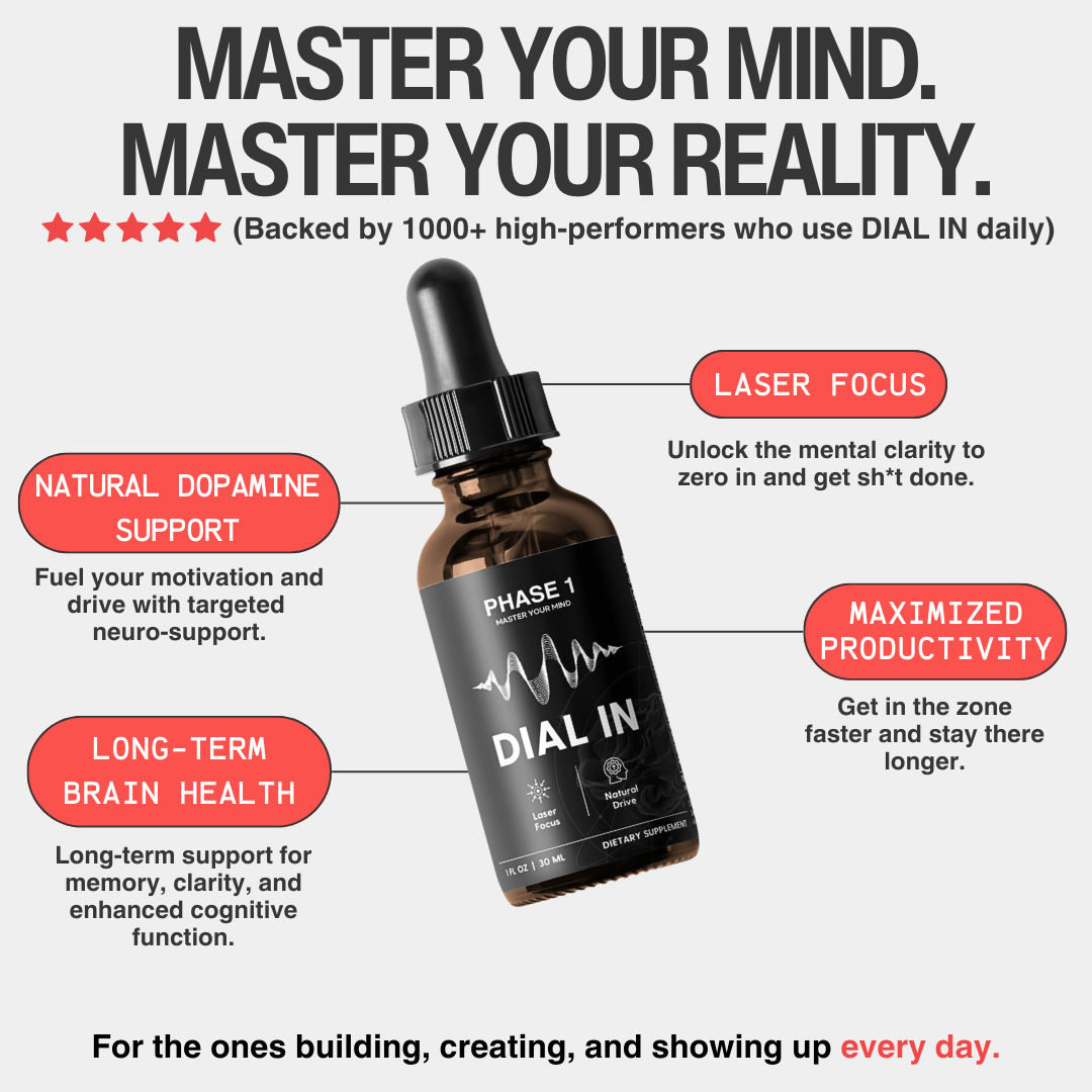 DIAL IN | Natural Dopamine Support