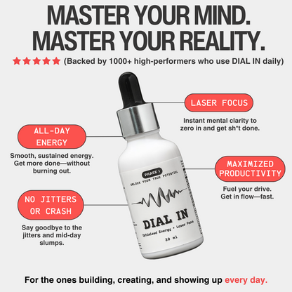 DIAL IN Nootropic Drops