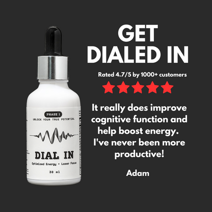 DIAL IN Nootropic Drops