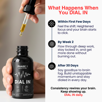 DIAL IN | Natural Dopamine Support
